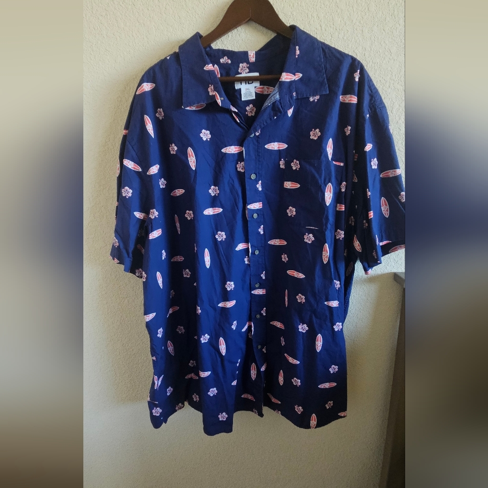 HB vacation button down shirt